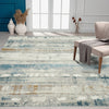 N Natori BLISS BL-119 Oasis Blue Area Rug