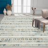 N Natori BLISS BL-120 Le Souk Blue/Grey Area Rug