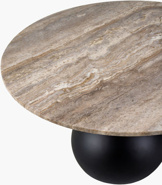 Surya Bolb BLB-002 Cream / Black Furniture Corner Shot