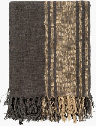 Surya Bramble BLE-1000 Charcoal Throw main image