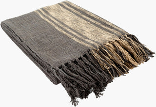 Surya Bramble BLE-1000 Charcoal Throw 
