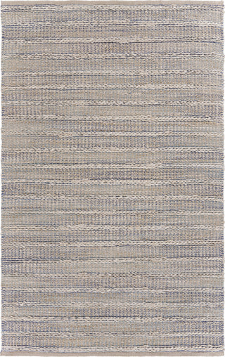 LR Resources Bleached Naturals Touch of Sky Jute Area Rug 7' 9'' X 9' 9'' Main Image