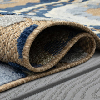 Karastan Cabana Bliss Bay Blue Area Rug