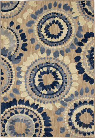 Karastan Cabana Bliss Bay Blue Area Rug