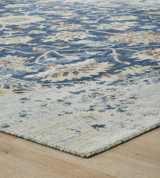 Ancient Boundaries Eden EDE-1375 Blue Area Rug Corner Image