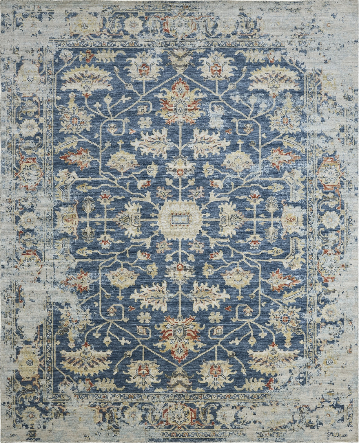 Ancient Boundaries Eden EDE-1375 Blue Area Rug main image