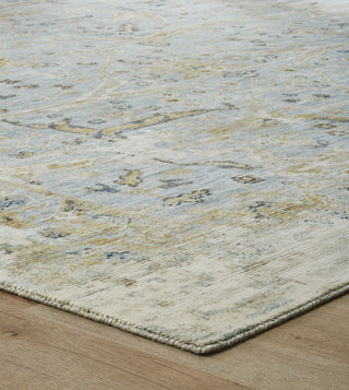 Ancient Boundaries Eden EDE-1378 Blue Area Rug Corner Image