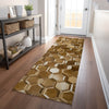Dalyn Bozeman BM1 Brown Machine Washable Area Rug Runner Lifestyle Image Feature