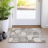 Dalyn Bozeman BM1 Gray Machine Washable Area Rug Scatter Lifestyle Image Feature