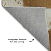 Dalyn Bozeman BM10 Brown Machine Washable Area Rug Backing Image