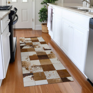 Dalyn Bozeman BM10 Brown Machine Washable Area Rug Runner Lifestyle Image Feature