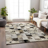 Dalyn Bozeman BM10 Cream Machine Washable Area Rug Lifestyle Image Feature