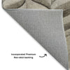Dalyn Bozeman BM11 Gray Machine Washable Area Rug Backing Image