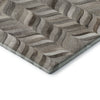 Dalyn Bozeman BM11 Gray Machine Washable Area Rug Corner Image