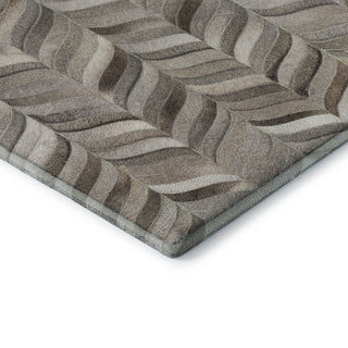 Dalyn Bozeman BM11 Gray Machine Washable Area Rug Corner Image