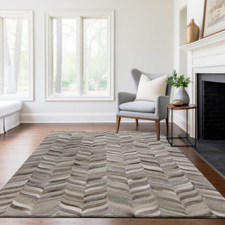 Dalyn Bozeman BM11 Gray Machine Washable Area Rug Lifestyle Image Feature