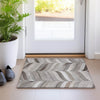 Dalyn Bozeman BM11 Gray Machine Washable Area Rug Scatter Lifestyle Image Feature