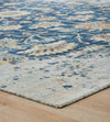 Ancient Boundaries Eden EDE-1375 Blue Area Rug Corner Image