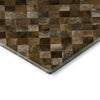 Dalyn Bozeman BM2 Brown Machine Washable Area Rug Corner Image