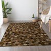 Dalyn Bozeman BM2 Brown Machine Washable Area Rug Lifestyle Image Feature