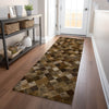 Dalyn Bozeman BM2 Brown Machine Washable Area Rug Runner Lifestyle Image Feature