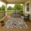 Dalyn Bozeman BM2 Gray Machine Washable Area Rug Outdoor Lifestyle Image Feature