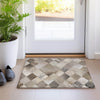 Dalyn Bozeman BM2 Gray Machine Washable Area Rug Scatter Lifestyle Image Feature