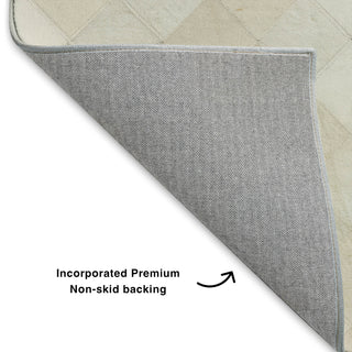Dalyn Bozeman BM2 Linen Machine Washable Area Rug Backing Image