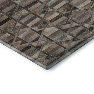 Dalyn Bozeman BM4 Gray Machine Washable Area Rug Corner Image