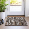 Dalyn Bozeman BM4 Gray Machine Washable Area Rug Scatter Lifestyle Image Feature