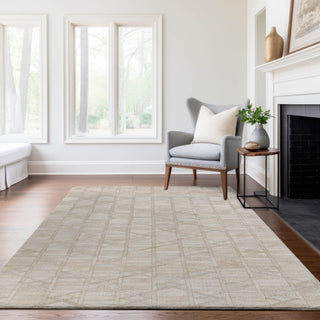 Dalyn Bozeman BM4 Linen Machine Washable Area Rug Lifestyle Image Feature