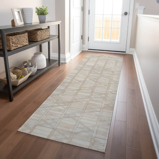 Dalyn Bozeman BM4 Linen Machine Washable Area Rug Runner Lifestyle Image Feature