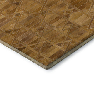 Dalyn Bozeman BM4 Rust Machine Washable Area Rug Corner Image