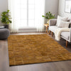 Dalyn Bozeman BM4 Rust Machine Washable Area Rug Lifestyle Image Feature