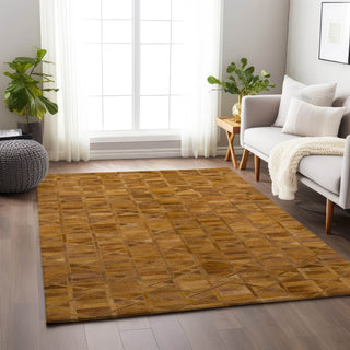 Dalyn Bozeman BM4 Rust Machine Washable Area Rug Lifestyle Image Feature