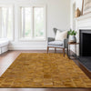 Dalyn Bozeman BM4 Rust Machine Washable Area Rug Lifestyle Image Feature