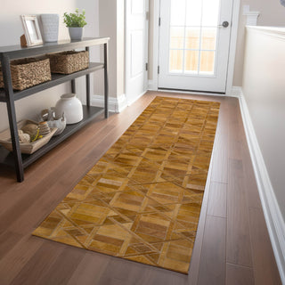 Dalyn Bozeman BM4 Rust Machine Washable Area Rug Runner Lifestyle Image Feature