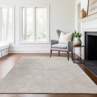 Dalyn Bozeman BM5 Linen Machine Washable Area Rug Lifestyle Image Feature
