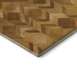 Dalyn Bozeman BM5 Rust Machine Washable Area Rug Corner Image