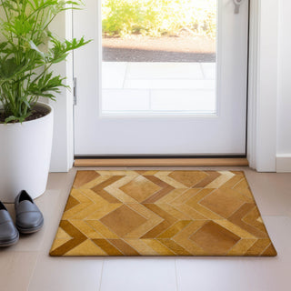 Dalyn Bozeman BM5 Rust Machine Washable Area Rug Scatter Lifestyle Image Feature
