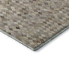 Dalyn Bozeman BM6 Gray Machine Washable Area Rug Corner Image