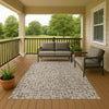 Dalyn Bozeman BM6 Gray Machine Washable Area Rug Outdoor Lifestyle Image Feature