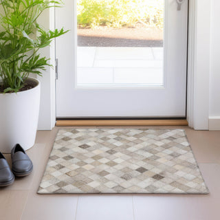 Dalyn Bozeman BM6 Gray Machine Washable Area Rug Scatter Lifestyle Image Feature