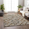 Dalyn Bozeman BM7 Gray Machine Washable Area Rug Lifestyle Image Feature