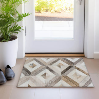 Dalyn Bozeman BM7 Gray Machine Washable Area Rug Scatter Lifestyle Image Feature