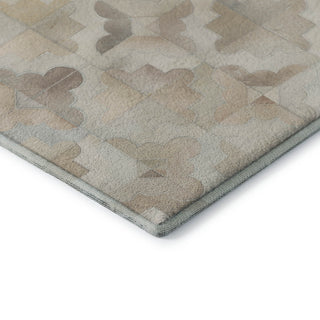 Dalyn Bozeman BM8 Linen Machine Washable Area Rug Corner Image