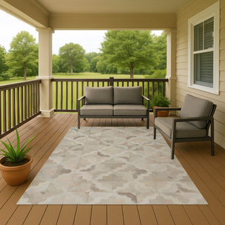 Dalyn Bozeman BM8 Linen Machine Washable Area Rug Outdoor Lifestyle Image Feature