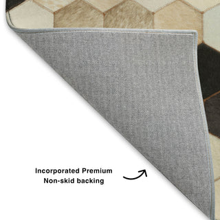 Dalyn Bozeman BM9 Dune Machine Washable Area Rug Backing Image