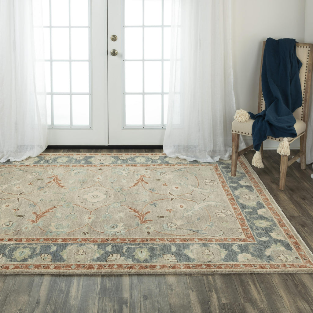 Rizzy Belmont BMT956 Light Blue Area Rug Roomscene Image Feature