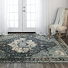 Rizzy Belmont BMT987 Blue Area Rug Roomscene Image Feature